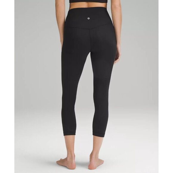 Align High-Rise Crop Pant 23" - Black - Picture 4 of 4